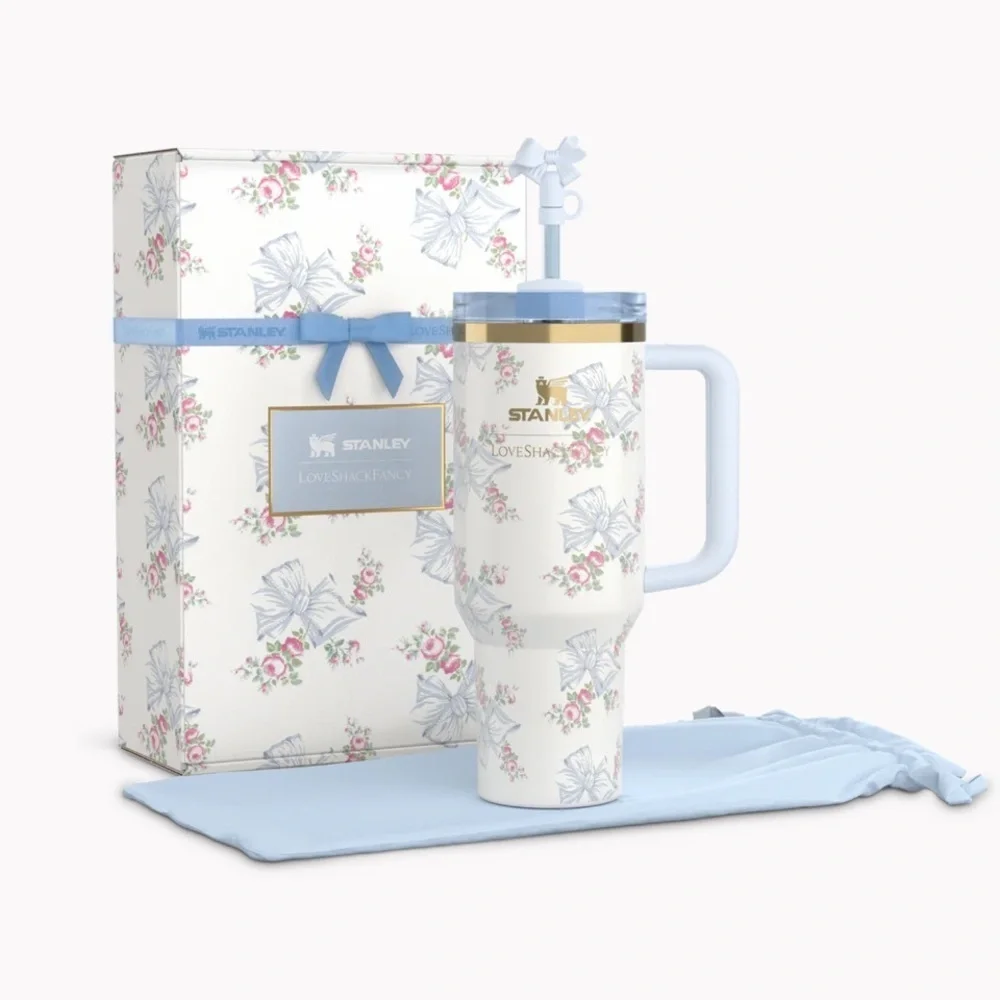 Stanley LoveShackFancy Holiday Quencher 40oz